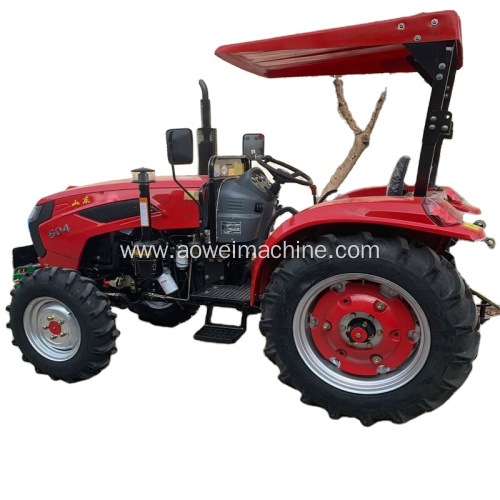 Factory Supply 55HP 70HP 80HP 4WD Mini Agricultural Machinery Farm Tractors Made in China